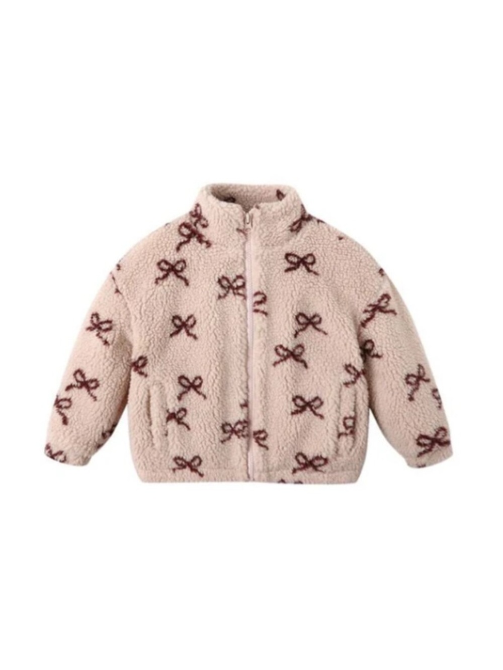 Rylee + Cru Coco Jacket Bows Blush